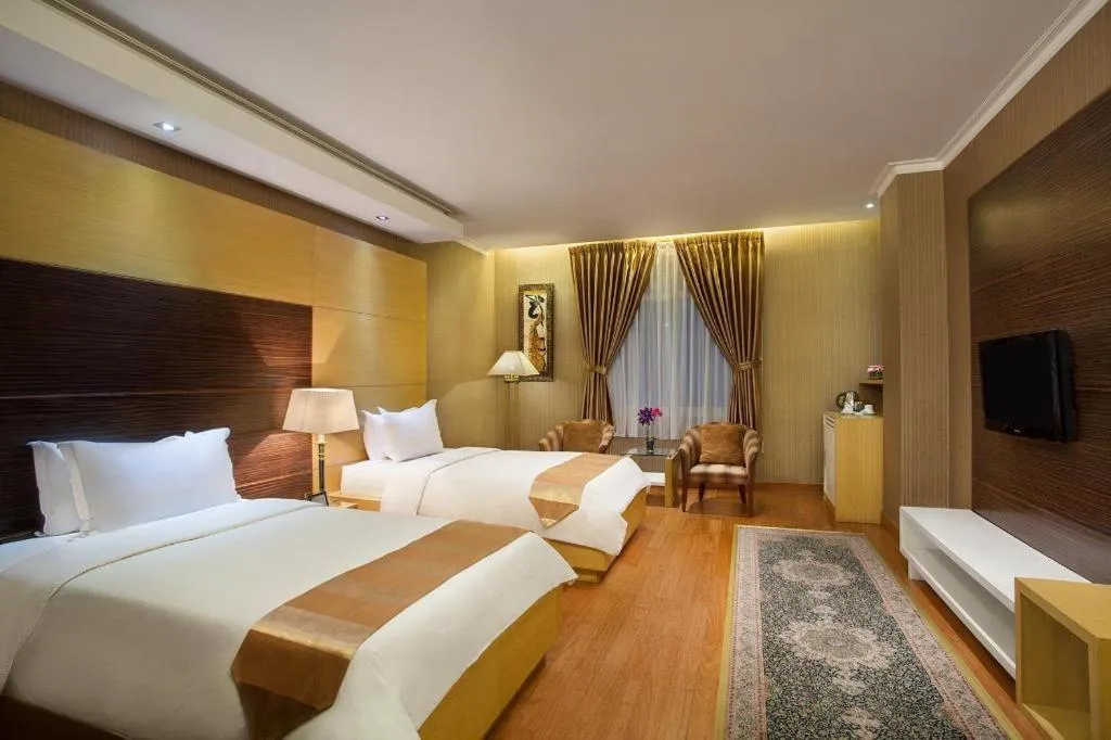 Bed in Sahati Hotel