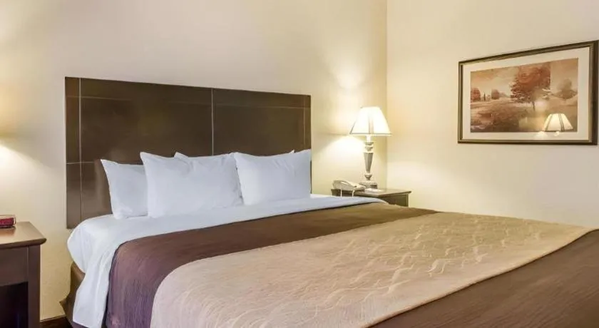 Bed in Comfort Inn & Suites Atoka