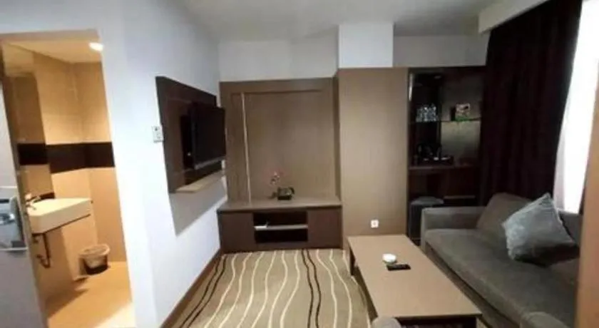 Bed in D Maleo Hotel Makassar