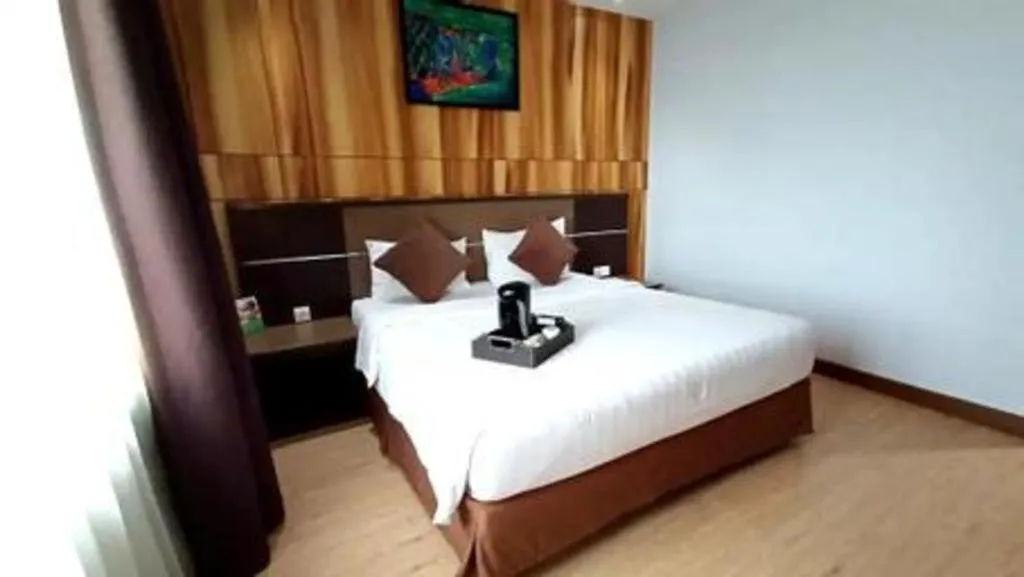 Bed in D Maleo Hotel Makassar