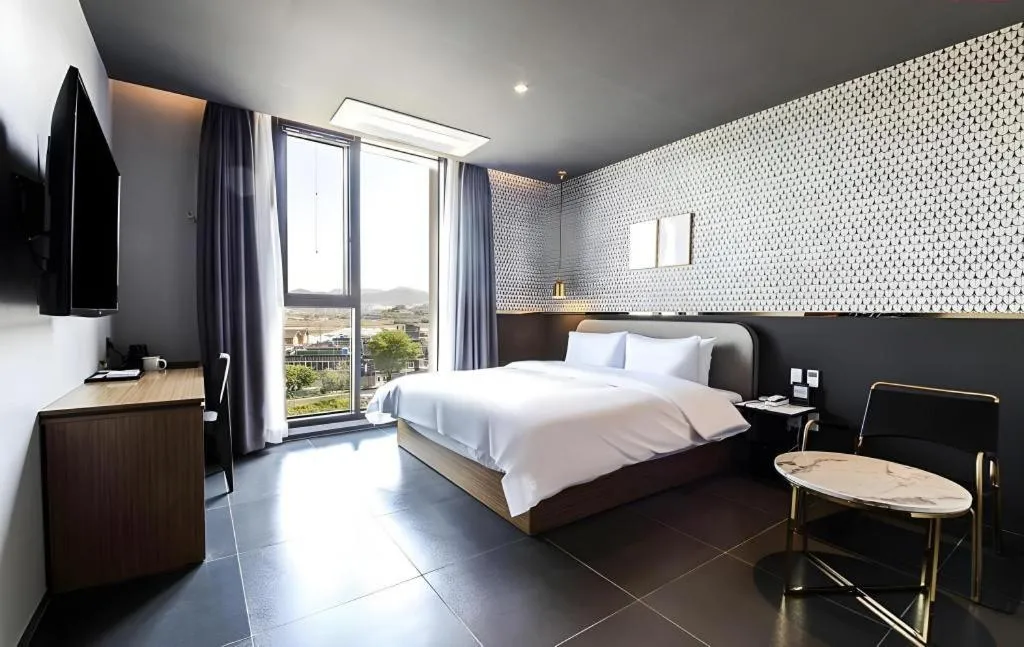 Bed in Gimhae Perfect Hotel