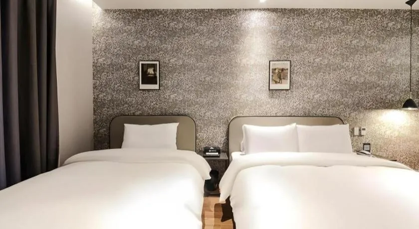 Bed in Gimhae Perfect Hotel