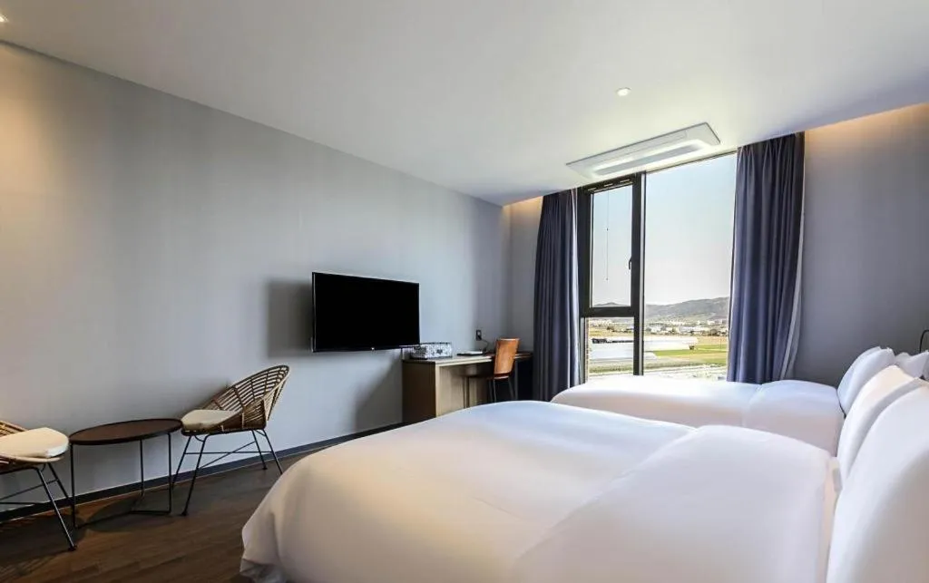 Bed in Gimhae Perfect Hotel