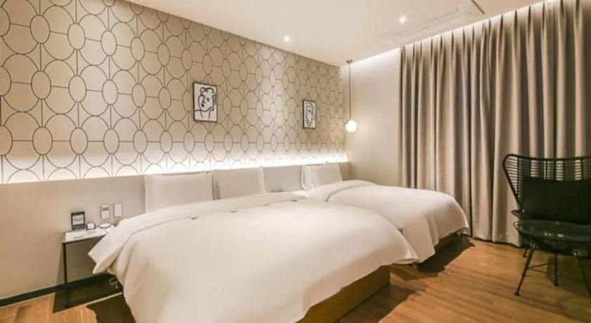 Bed in Gimhae Perfect Hotel