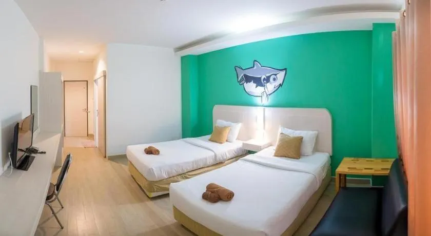 Bed in Silayok Grand Hotel