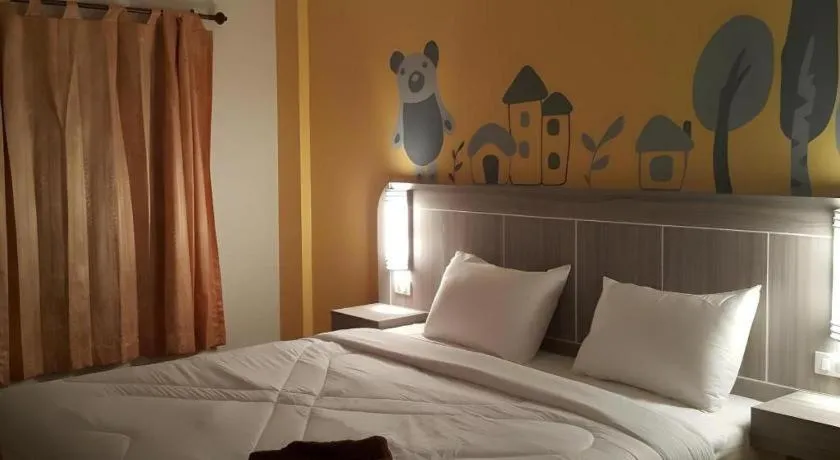 Bed in Silayok Grand Hotel