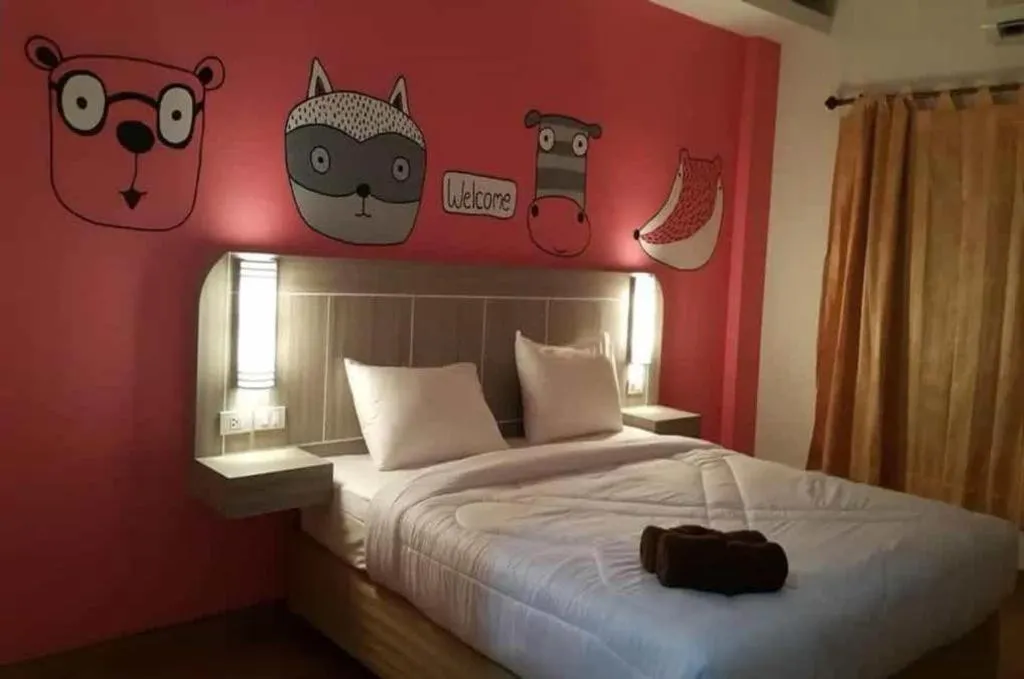 Bed in Silayok Grand Hotel