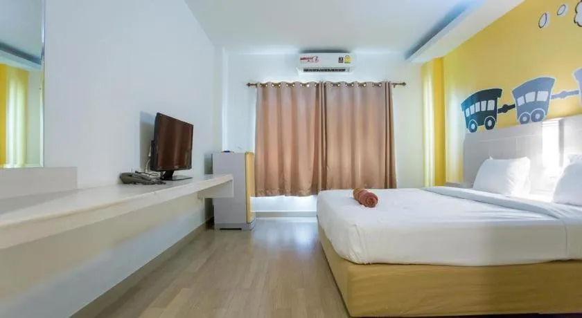 Bed in Silayok Grand Hotel