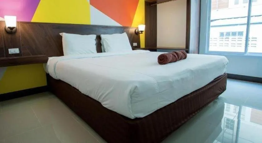 Bed in Silayok Grand Hotel