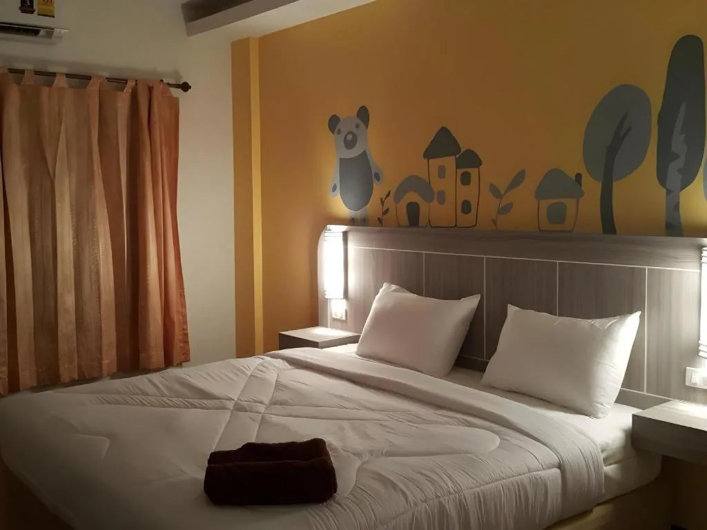 Bed in Silayok Grand Hotel