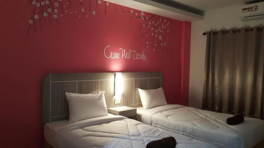 Bed in Silayok Grand Hotel