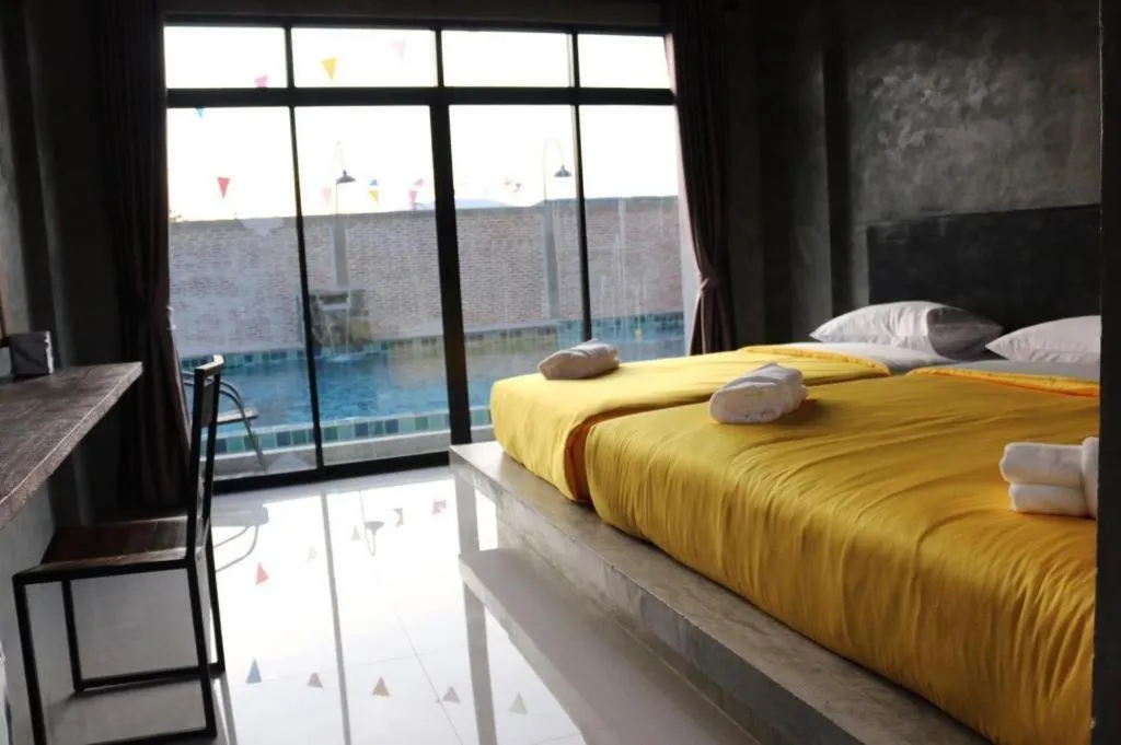 Bed in The Smile Loft HuaHin