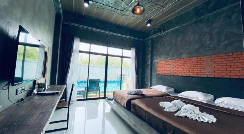 Bed in The Smile Loft HuaHin
