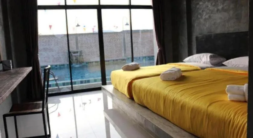Bed in The Smile Loft HuaHin