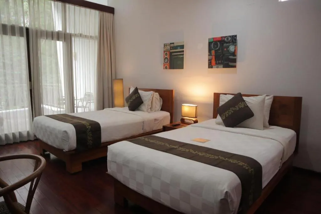 Bed in VillaTel Salse