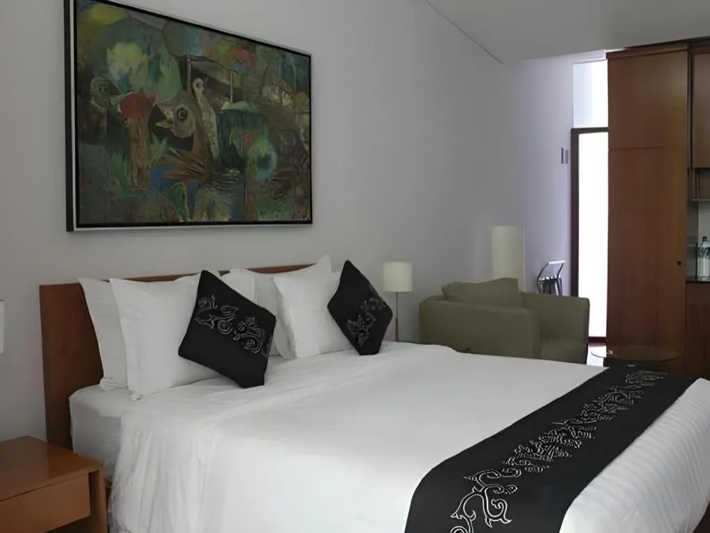 Bed in VillaTel Salse