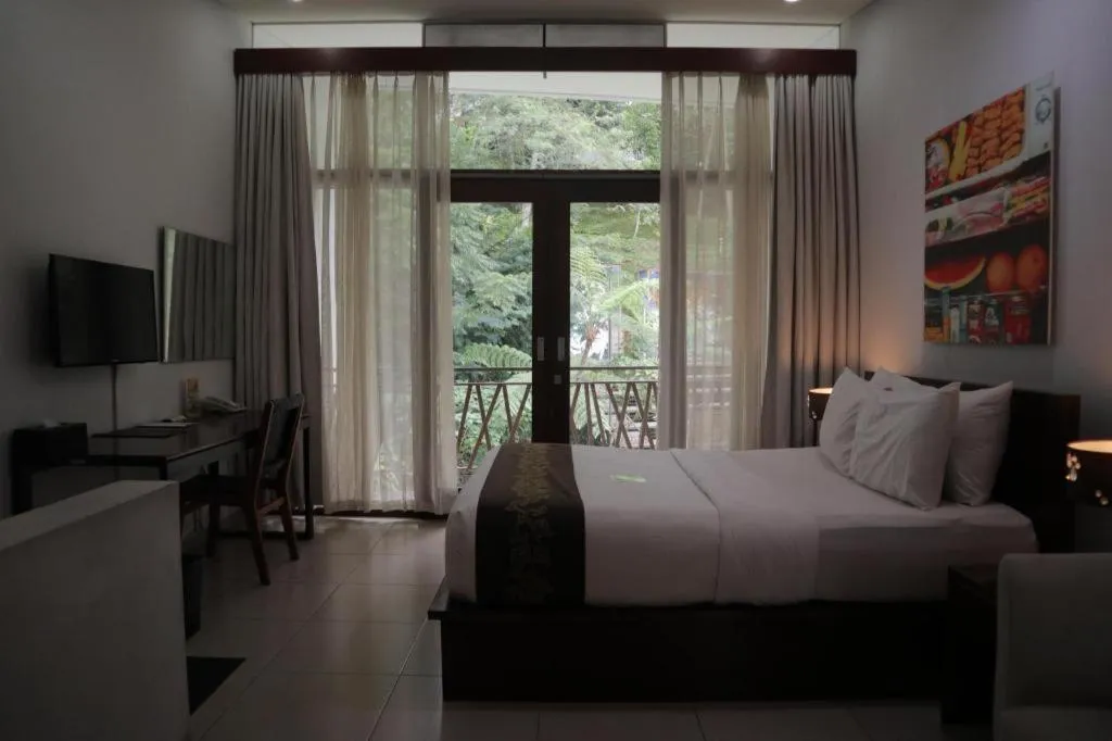 Bed in VillaTel Salse