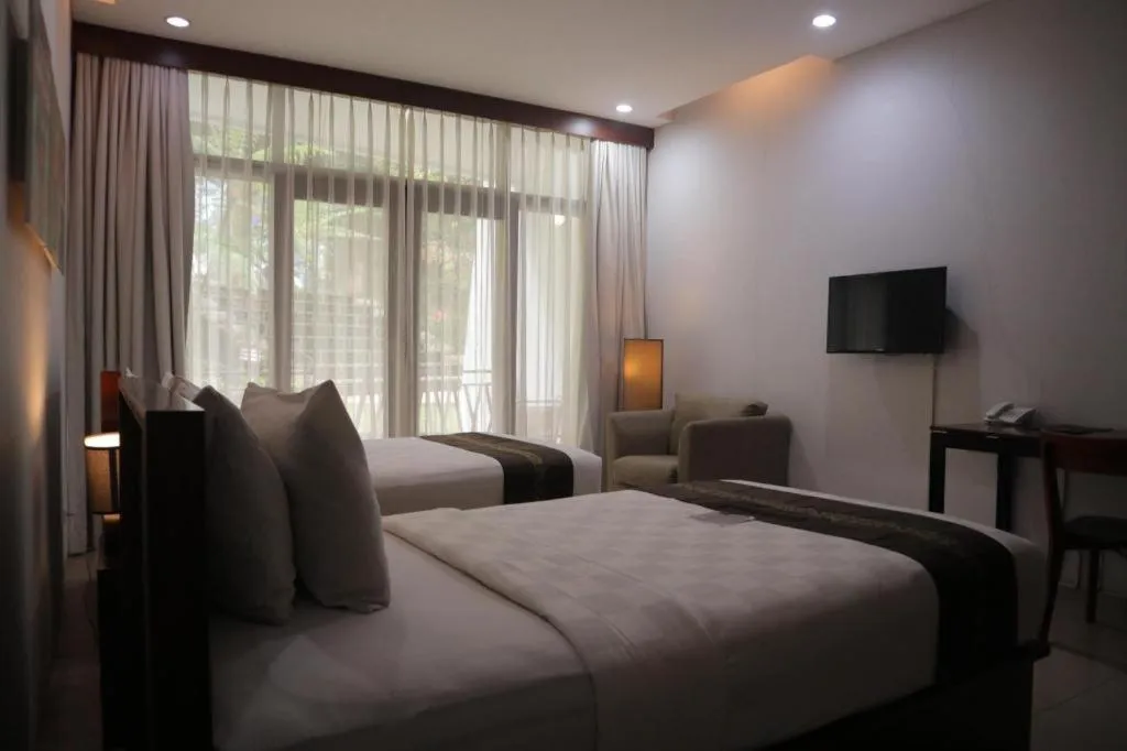 Bed in VillaTel Salse