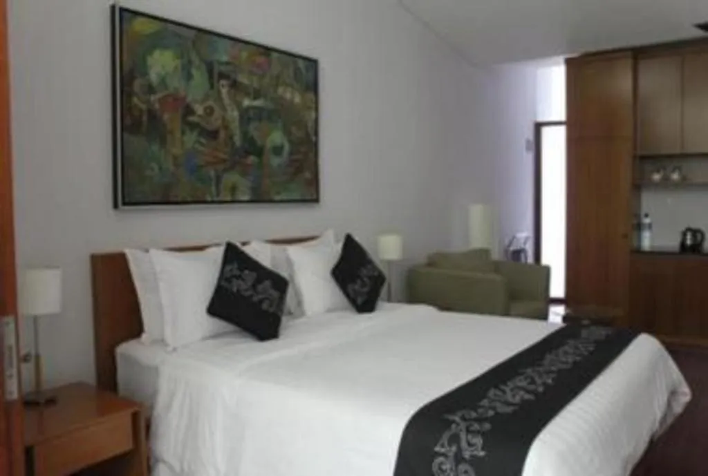 Bed in VillaTel Salse