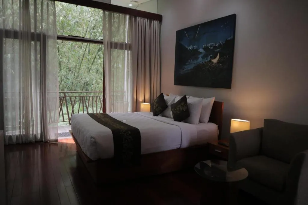 Bed in VillaTel Salse