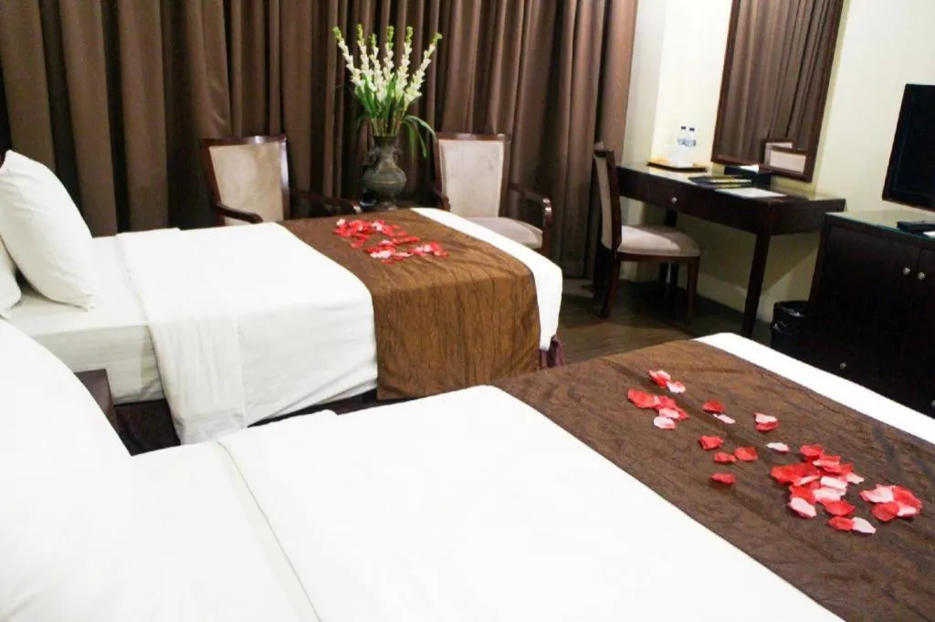 Bed in Narita Classic Hotel