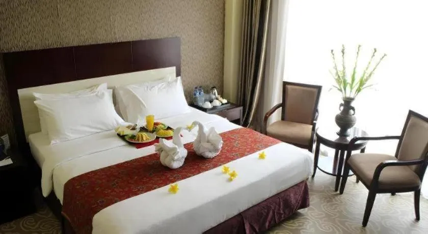 Bed in Narita Classic Hotel