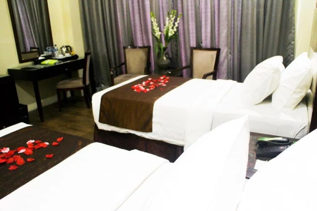 Bed in Narita Classic Hotel