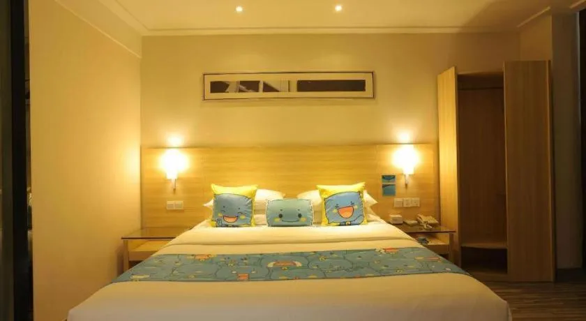 Bed in City Comfort Inn Nanning Railway Station