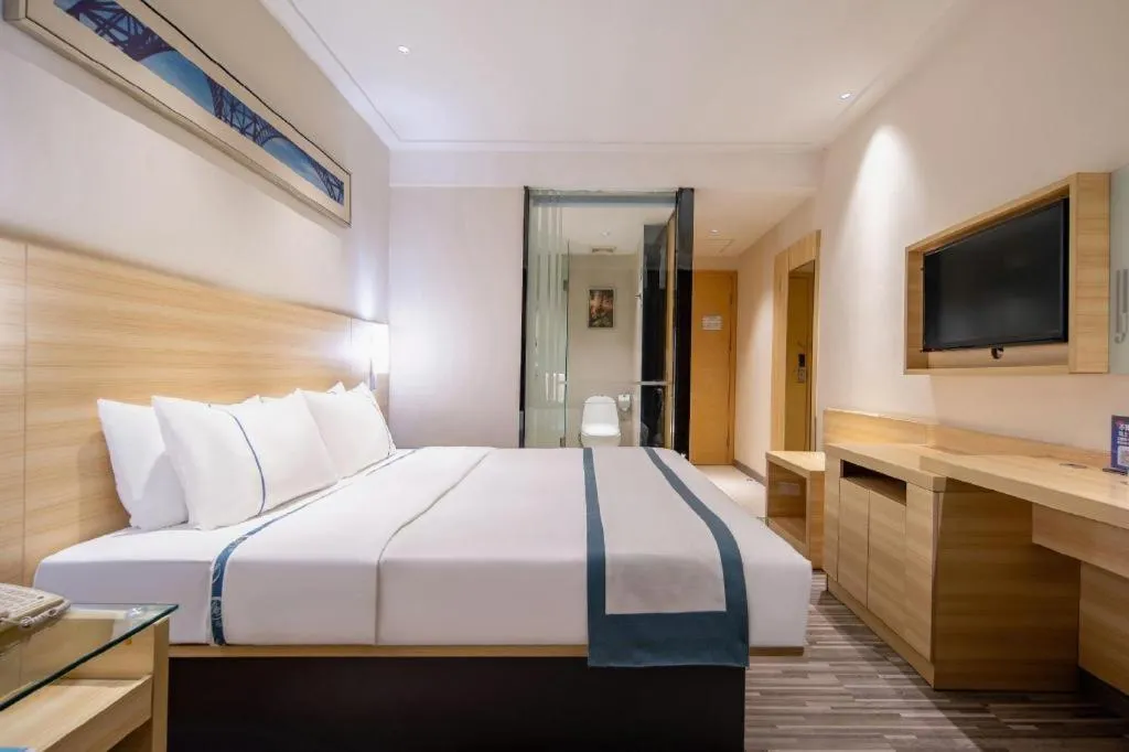 Bed in City Comfort Inn Nanning Railway Station