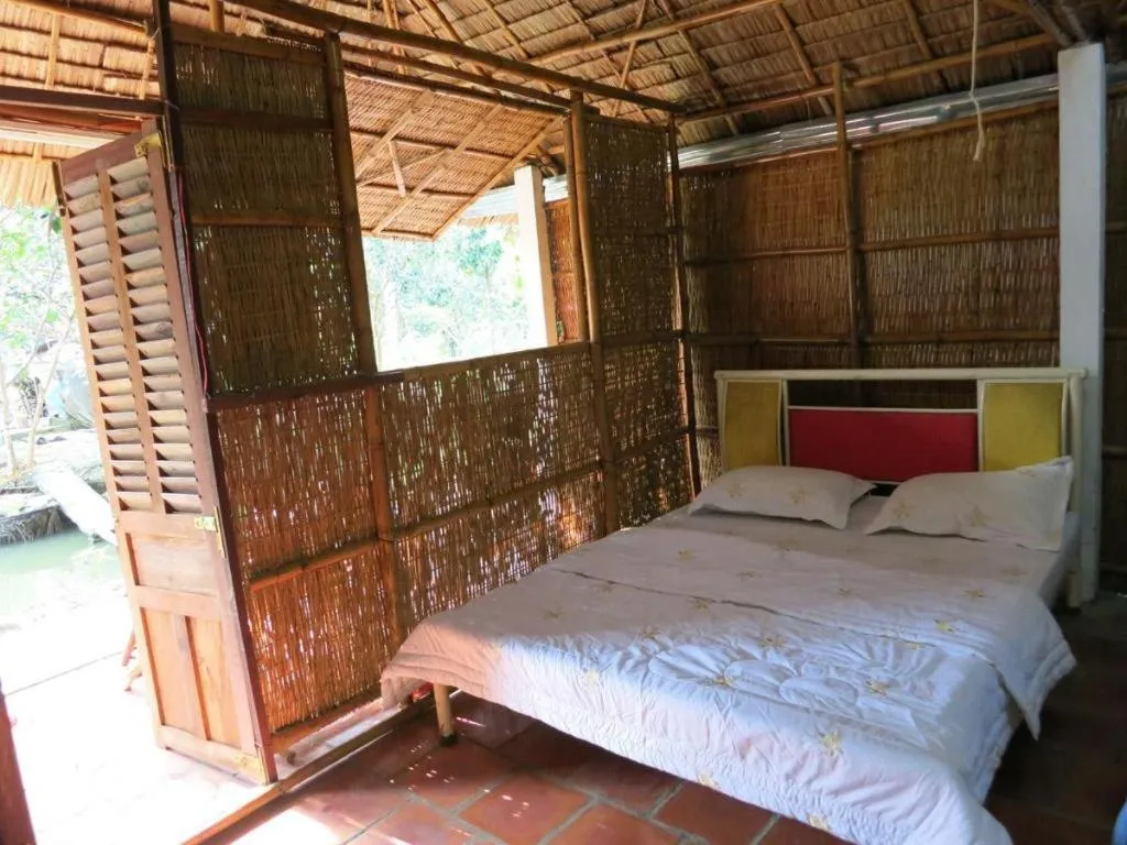 Bed in My Hoa Mekong Homestay
