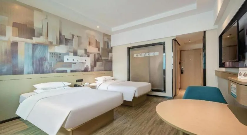 Bed in City Comfort Inn Nanning Railway Station Guangxi University