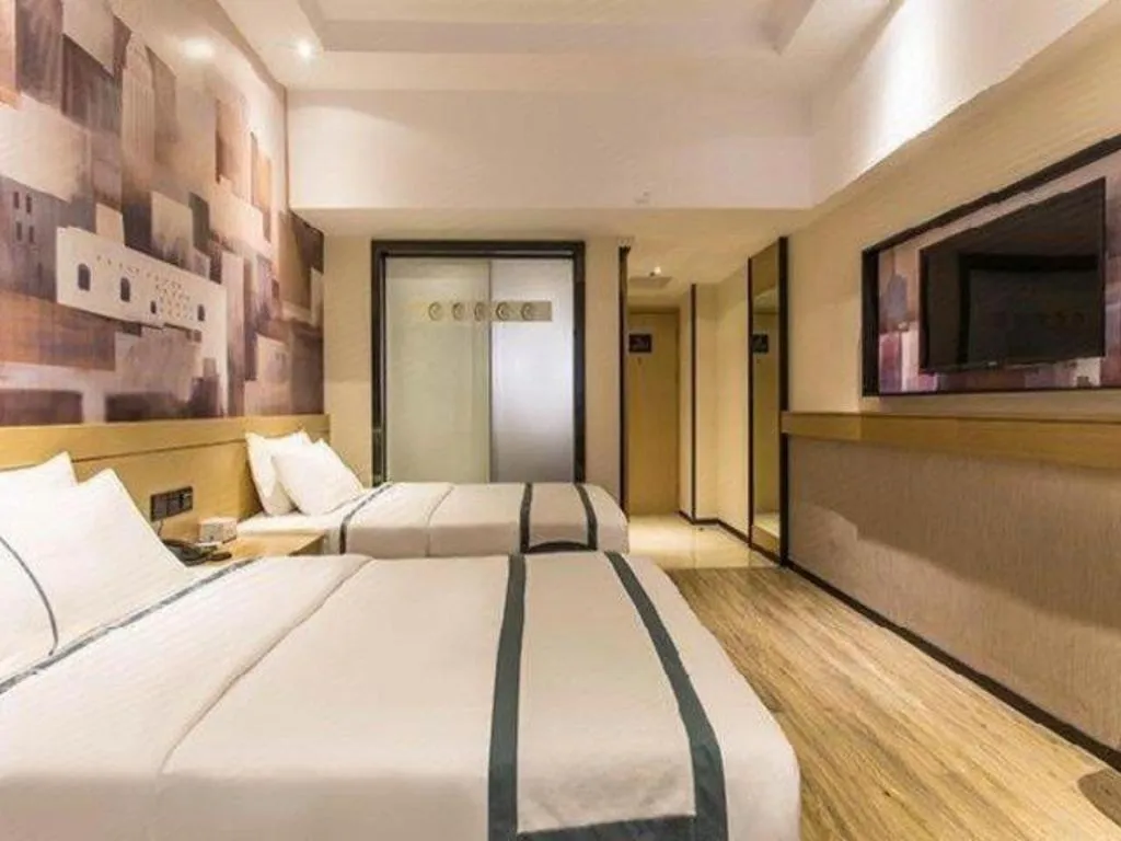 Bed in City Comfort Inn Nanning Railway Station Guangxi University