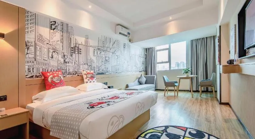 Bed in City Comfort Inn Nanning Railway Station Guangxi University