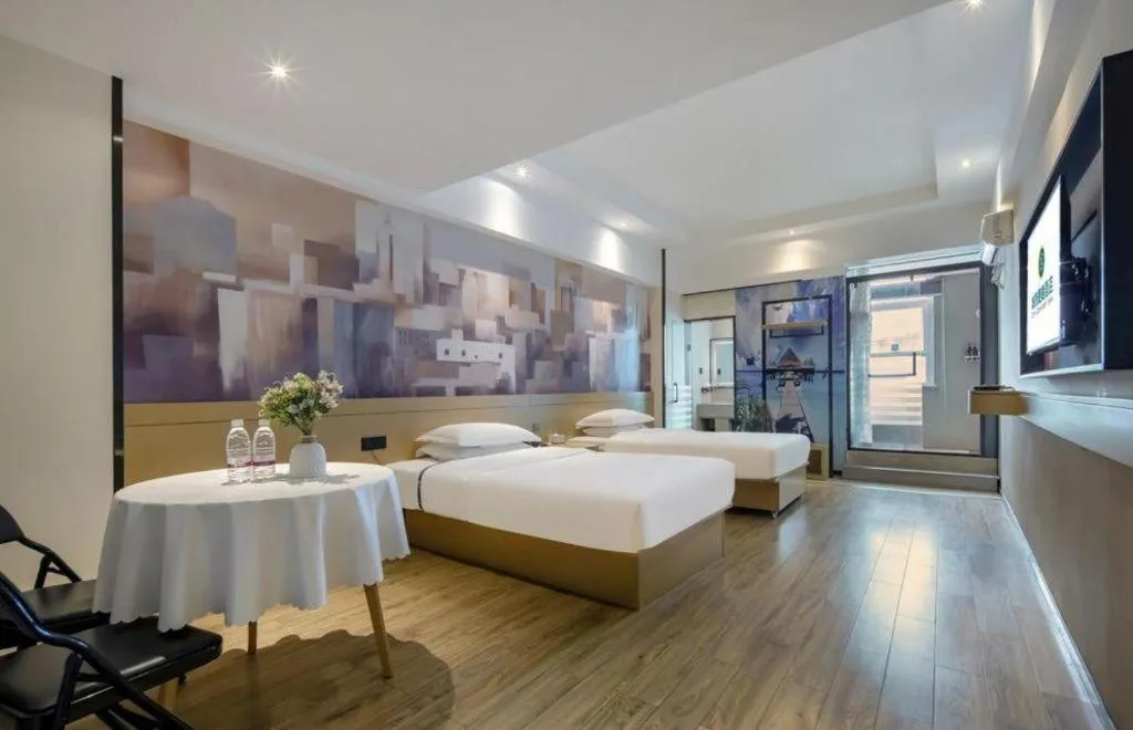 Bed in City Comfort Inn Nanning Railway Station Guangxi University