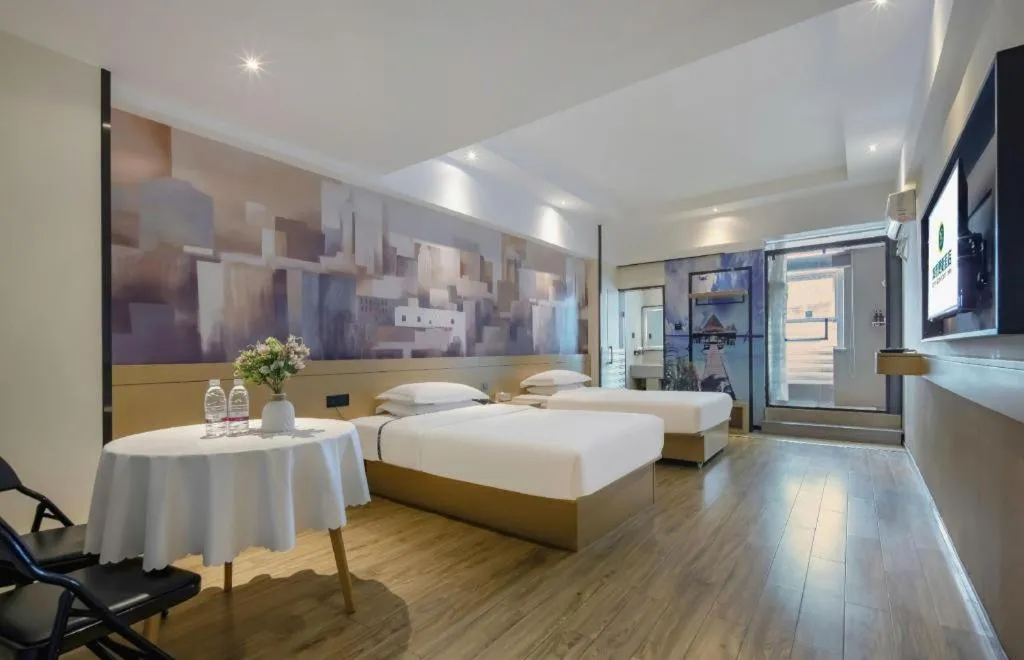 Bed in City Comfort Inn Nanning Railway Station Guangxi University