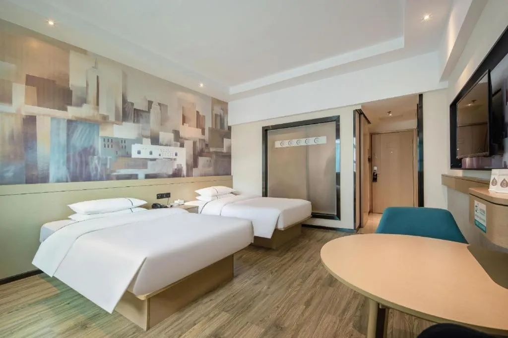 Bed in City Comfort Inn Nanning Railway Station Guangxi University