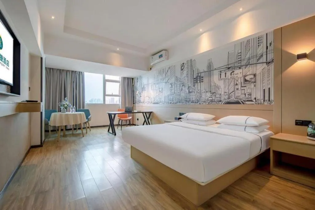 Bed in City Comfort Inn Nanning Railway Station Guangxi University