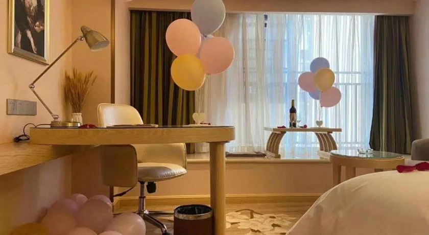 Bed in Vienna Hotel Yunnan Chunrong Street Qicai Yunan