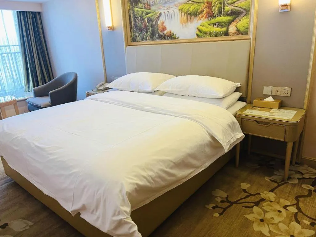 Bed in Vienna Hotel Yunnan Chunrong Street Qicai Yunan