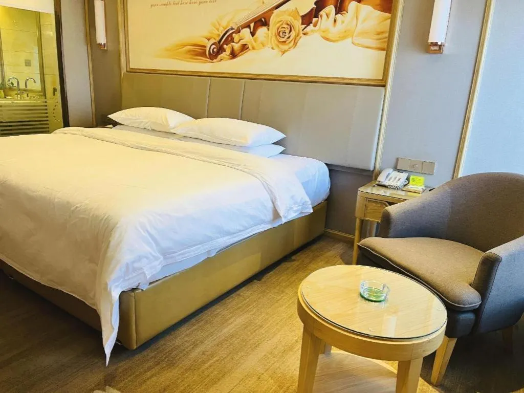 Bed in Vienna Hotel Yunnan Chunrong Street Qicai Yunan