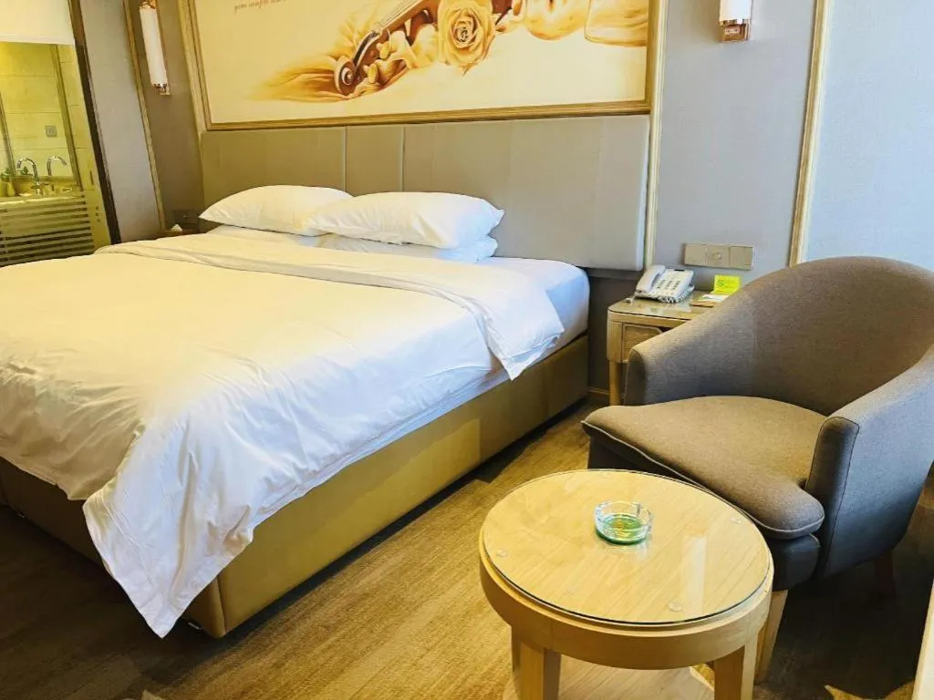 Bed in Vienna Hotel Yunnan Chunrong Street Qicai Yunan