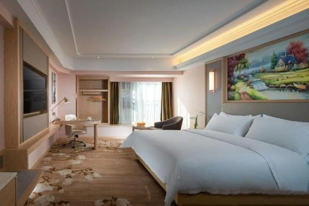 Bed in Vienna Hotel Yunnan Chunrong Street Qicai Yunan