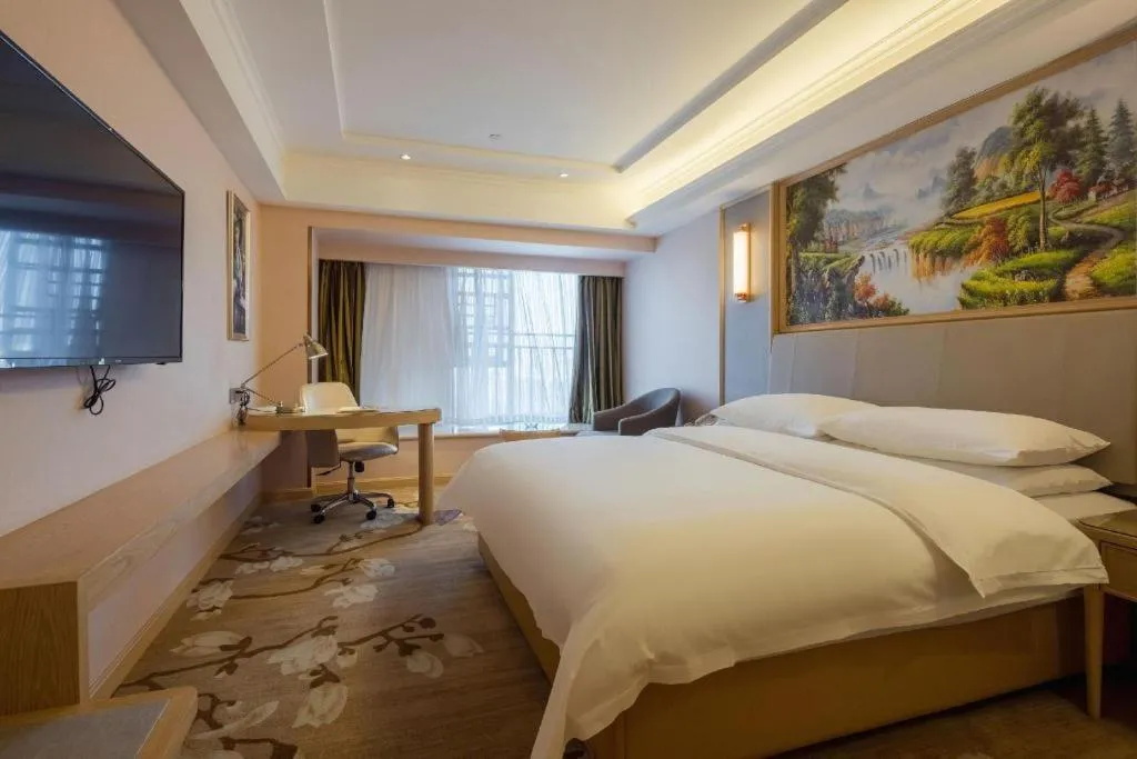 Bed in Vienna Hotel Yunnan Chunrong Street Qicai Yunan