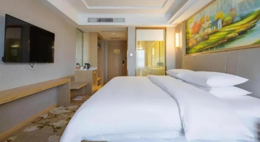 Bed in Vienna Hotel Yunnan Chunrong Street Qicai Yunan