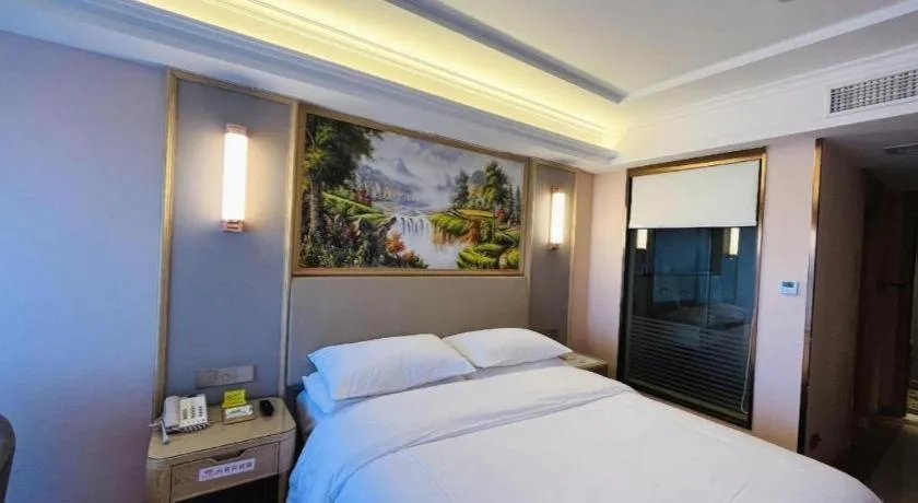 Bed in Vienna Hotel Yunnan Chunrong Street Qicai Yunan