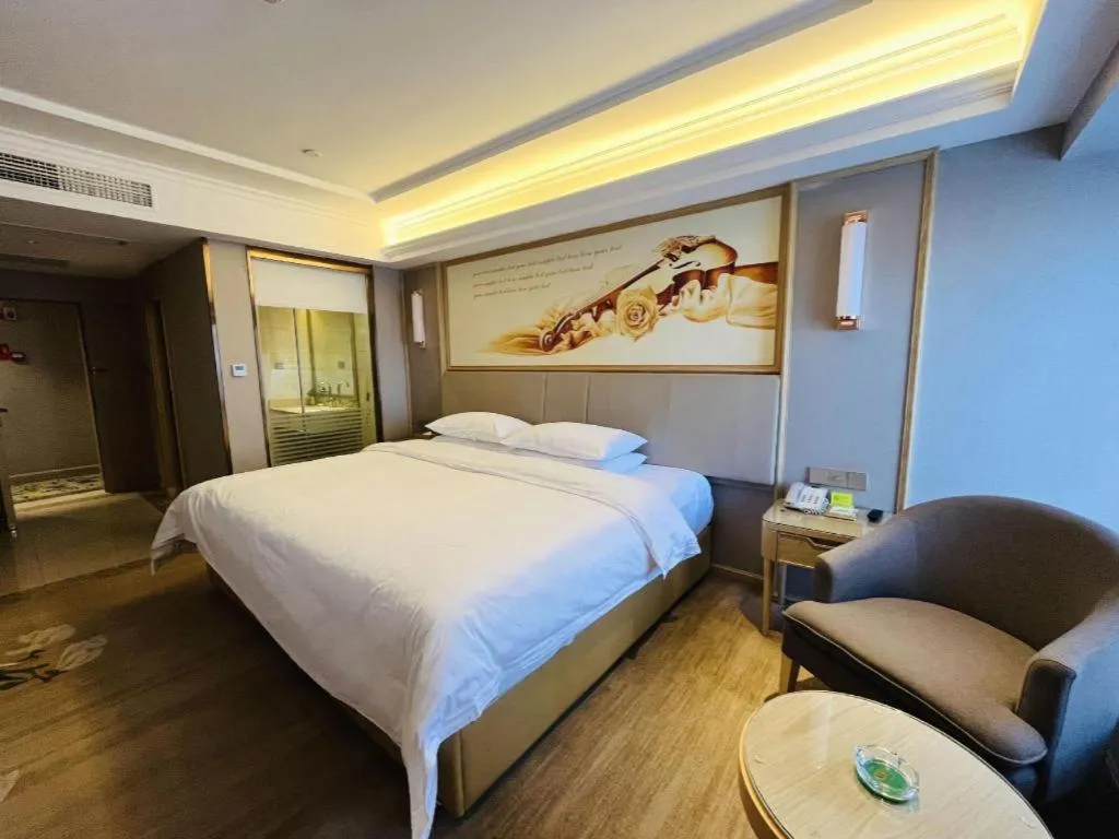 Bed in Vienna Hotel Yunnan Chunrong Street Qicai Yunan