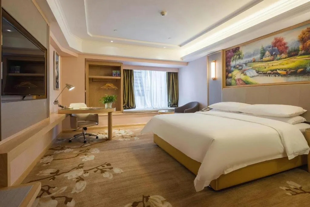 Bed in Vienna Hotel Yunnan Chunrong Street Qicai Yunan