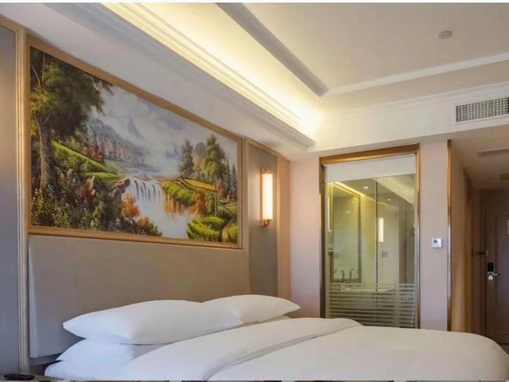 Bed in Vienna Hotel Yunnan Chunrong Street Qicai Yunan