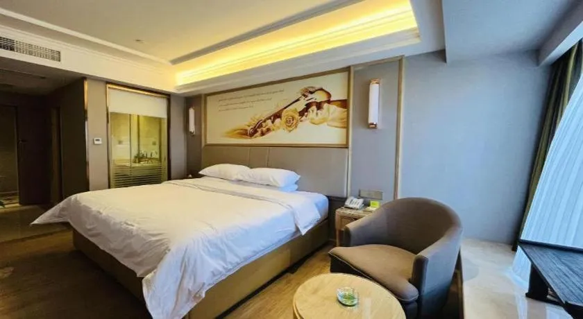 Bed in Vienna Hotel Yunnan Chunrong Street Qicai Yunan