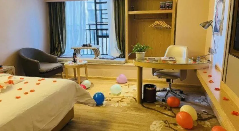 Bed in Vienna Hotel Yunnan Chunrong Street Qicai Yunan